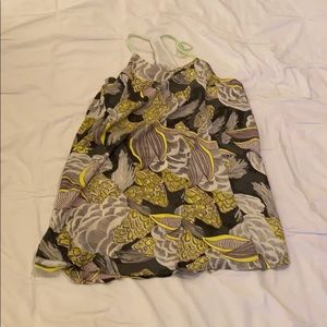 Lulus green and yellow dress